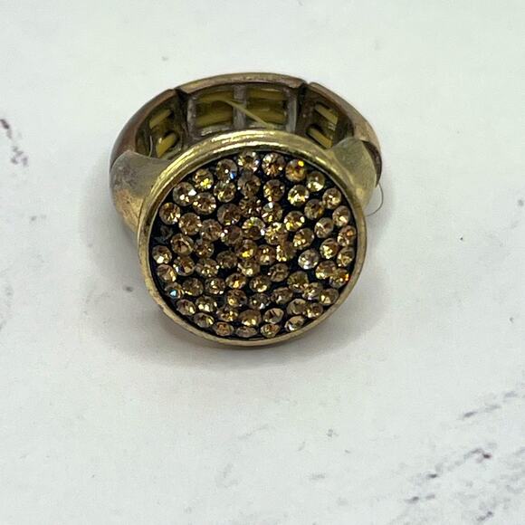 Fall/Autumn orange, brown, yellow ring lot of 10 - Picture 3 of 12